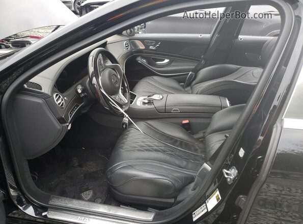 W1KUX8AB2LA550008 2020 MERCEDES-BENZ S Black Vista interior delantera
