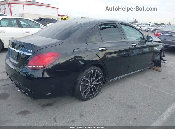 W1KWF6EB3LR571316 2020 MERCEDES-BENZ AMG C 43 Черный Задняя правая четверть