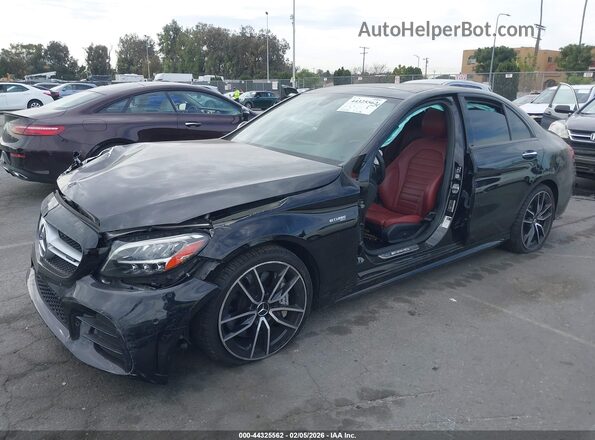 W1KWF6EB3LR571316 2020 MERCEDES-BENZ AMG C 43 Черный Передняя левая четверть