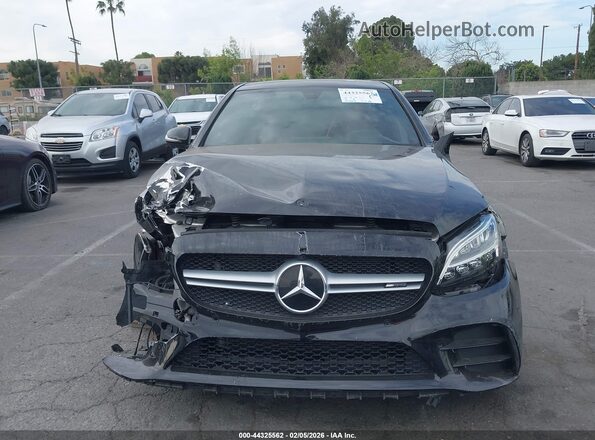 W1KWF6EB3LR571316 2020 MERCEDES-BENZ AMG C 43 Черный Вид задней части салона