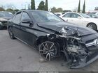 2020 Mercedes-benz Amg C 43 4matic Черный vin: W1KWF6EB3LR571316