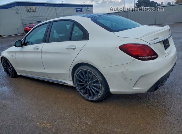 W1KWF6EB6MR631817 2021 MERCEDES-BENZ C White Задня ліва чверть