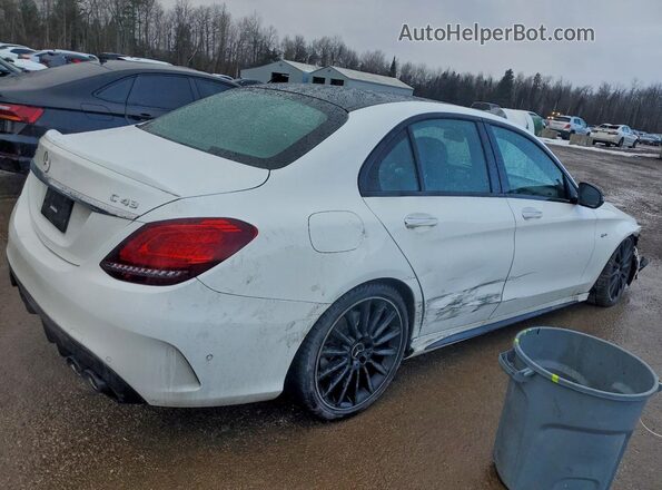 W1KWF6EB6MR631817 2021 MERCEDES-BENZ C White Задня права чверть