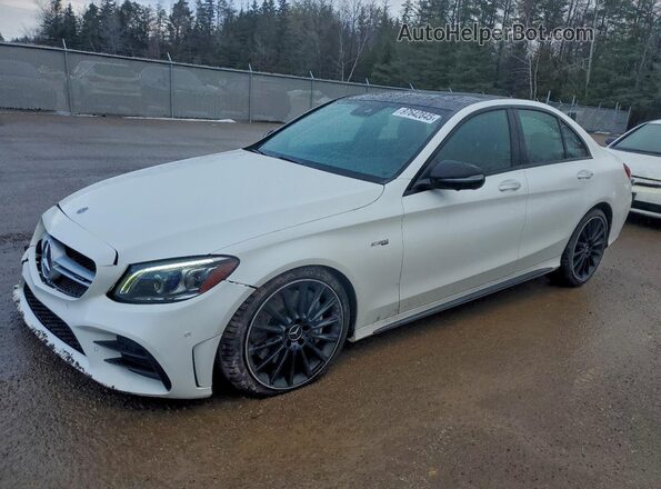 W1KWF6EB6MR631817 2021 MERCEDES-BENZ C White Передня ліва чверть