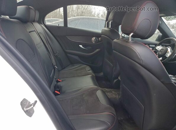 W1KWF6EB6MR631817 2021 MERCEDES-BENZ C White Вид задніх сидінь