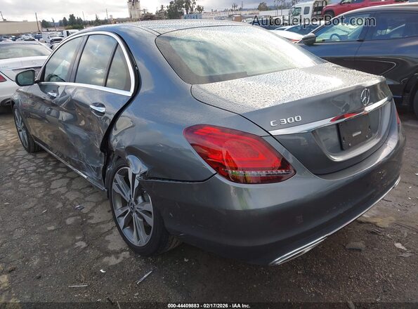 W1KWF8DB7MR615560 2021 MERCEDES-BENZ C-CLASS Gray უკანა მარცხენა