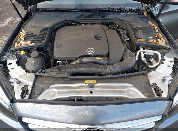 W1KWF8DB7MR615560 2021 MERCEDES-BENZ C-CLASS Gray უკანა ხედი