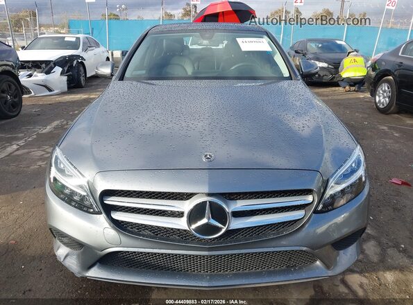 W1KWF8DB7MR615560 2021 MERCEDES-BENZ C-CLASS Gray ხელსაწყოთა პანელის ხედი