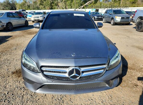 W1KWF8DB7MR652821 2021 MERCEDES-BENZ C Серый Вид сзади