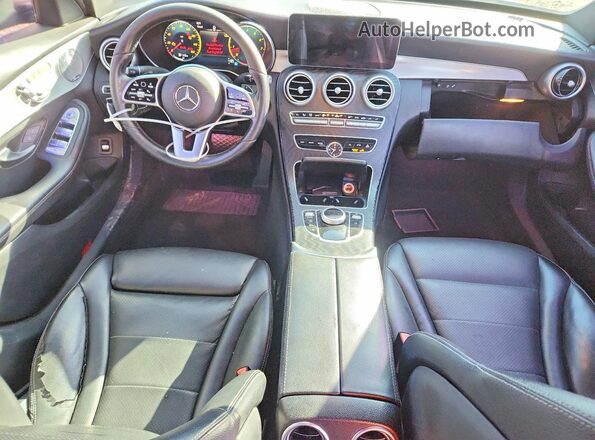 W1KWF8DB7MR652821 2021 MERCEDES-BENZ C Серый Вид щитка приборов