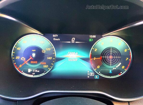 W1KWF8DB7MR652821 2021 MERCEDES-BENZ C Серый Вид задних сидений