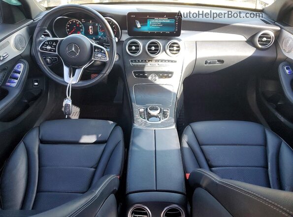 W1KWF8DBXMR646544 2021 MERCEDES-BENZ C Gray Vista del salpicadero