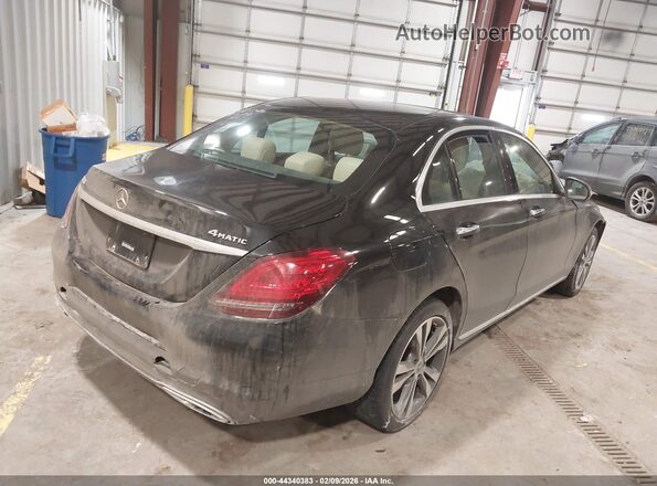 W1KWF8EB5MR649043 2021 MERCEDES-BENZ C-CLASS Black Задня права чверть