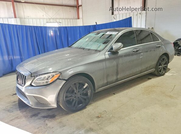 W1KWF8EB6LR602652 2020 MERCEDES-BENZ C Серый Передняя левая четверть
