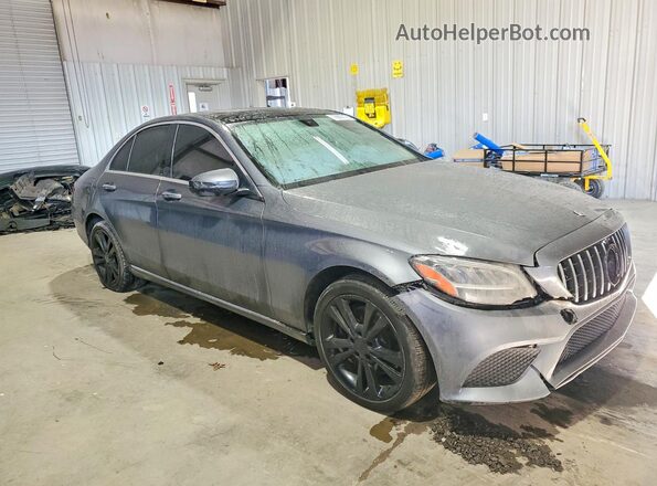 W1KWF8EB6LR602652 2020 MERCEDES-BENZ C Серый Передняя правая четверть
