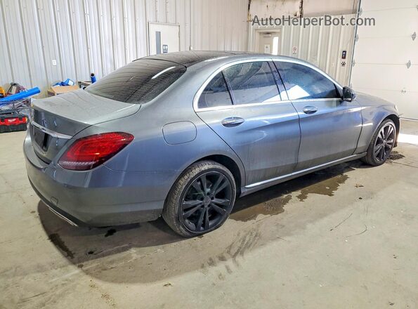 W1KWF8EB6LR602652 2020 MERCEDES-BENZ C Серый Задняя правая четверть