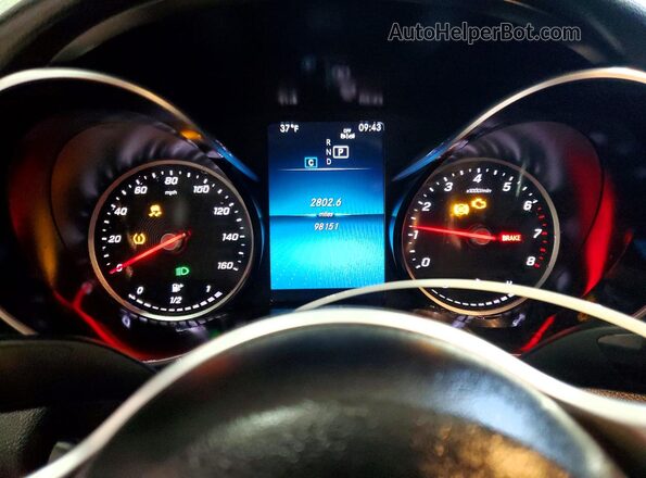 W1KWF8EB6LR602652 2020 MERCEDES-BENZ C Серый Вид щитка приборов