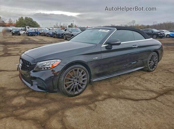 W1KWK6EB2MG077652 2021 MERCEDES-BENZ C Черный Передняя левая четверть