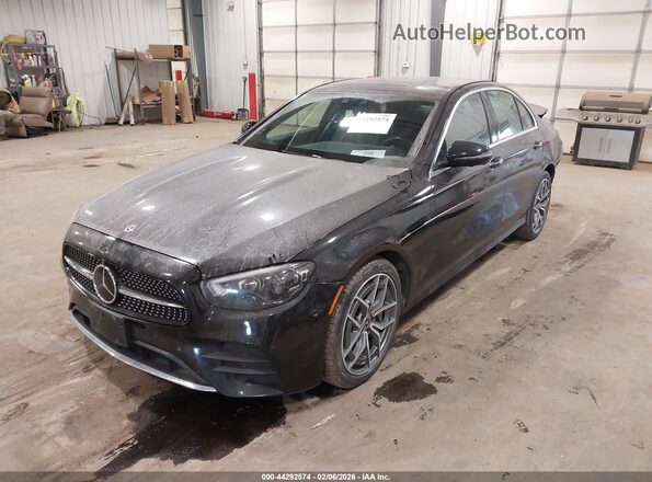 W1KZF5KB5MA947588 2021 MERCEDES-BENZ E-CLASS Черный Передняя левая четверть