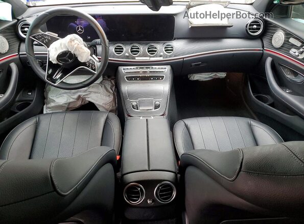 W1KZF8DB6PB170917 2023 MERCEDES-BENZ E Black Widok deski rozdzielczej