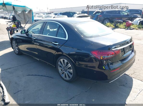 W1KZF8DBXNB081641 2022 MERCEDES-BENZ E-CLASS Черный Задняя левая четверть