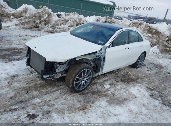 W1KZF8EB3PB189603 2023 MERCEDES-BENZ E-CLASS White Przód lewy