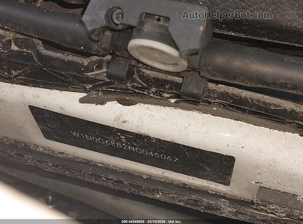 W1N0G6EB2NG045067 2022 MERCEDES-BENZ AMG GLC 43 White Widok komory silnika