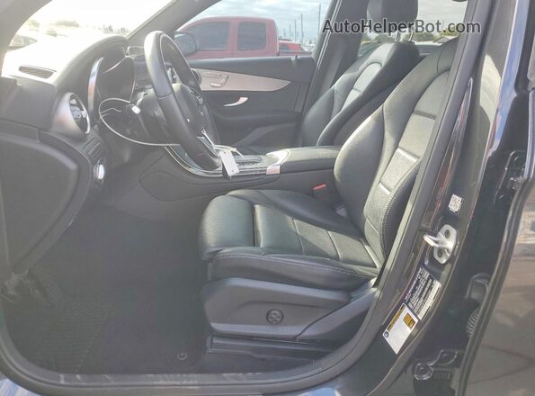 W1N0G8DB1MF995289 2021 MERCEDES-BENZ GLC-CLASS Black წინა სალონის ხედი