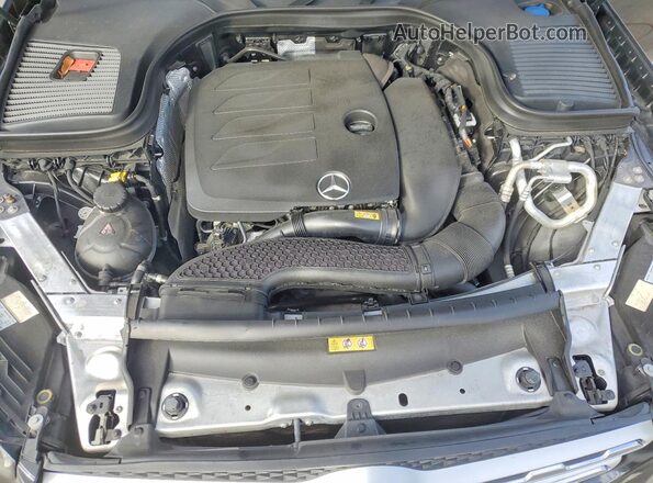 W1N0G8DB1MF995289 2021 MERCEDES-BENZ GLC-CLASS Black ძრავის განყოფილების ხედი