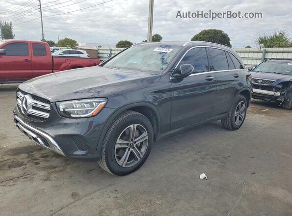 W1N0G8DB1MF995289 2021 MERCEDES-BENZ GLC-CLASS Black წინა მარცხენა ხედი სამი მეოთხედიდან