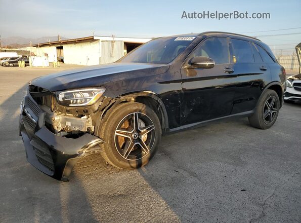 W1N0G8DB2LF812593 2020 MERCEDES-BENZ GLC-CLASS Черный Передняя левая четверть