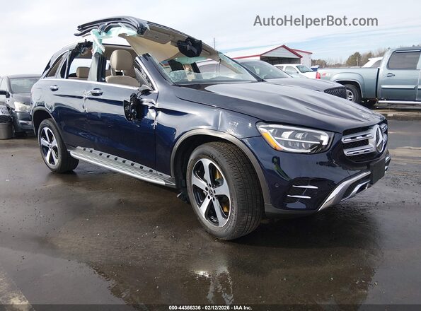 W1N0G8EB4MF952614 2021 MERCEDES-BENZ GLC 300 Черный Передняя правая четверть