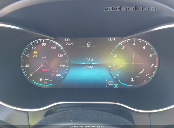 W1N0G8EB7MV323967 2021 MERCEDES-BENZ GLC 300 Black Widok tylnych siedzeń