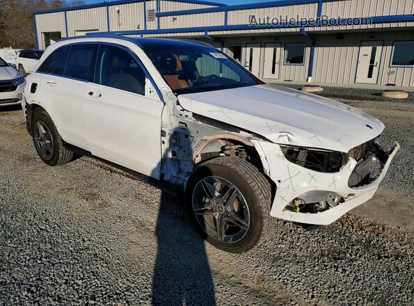 W1N0G8EB8MF999547 2021 MERCEDES-BENZ GLC-CLASS Белый Передняя правая четверть