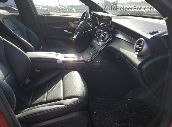 W1N0G8EBXMF875523 2021 MERCEDES-BENZ GLC-CLASS Red Вид салону спереду