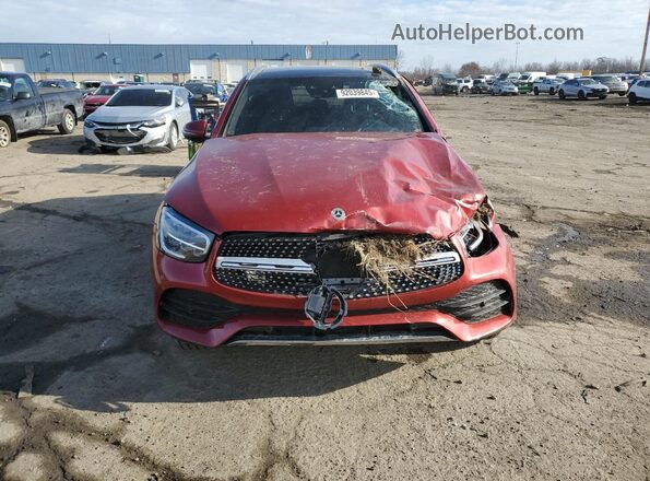 W1N0G8EBXMF875523 2021 MERCEDES-BENZ GLC-CLASS Red Вид спереду