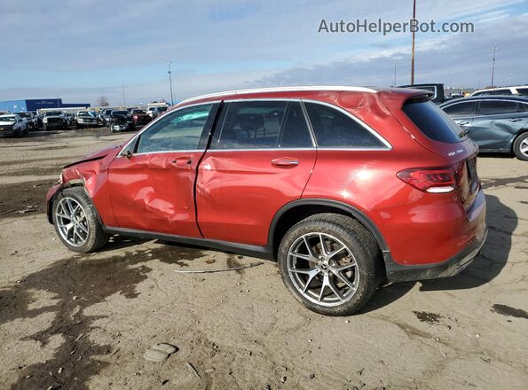 W1N0G8EBXMF875523 2021 MERCEDES-BENZ GLC-CLASS Red Задня ліва чверть