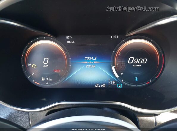 W1N0J8EB5LF857852 2020 MERCEDES-BENZ GLC 300 COUPE Черный Вид задних сидений