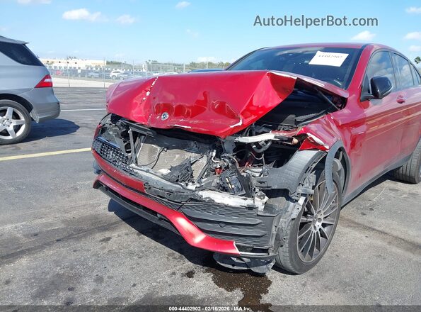 W1N0J8EBXLF848645 2020 MERCEDES-BENZ GLC 300 COUPE Красный Вид спереди