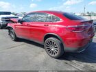 2020 Mercedes-benz Glc 300 Coupe 4matic Красный vin: W1N0J8EBXLF848645