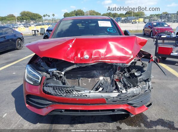 W1N0J8EBXLF848645 2020 MERCEDES-BENZ GLC 300 COUPE Красный Вид задней части салона