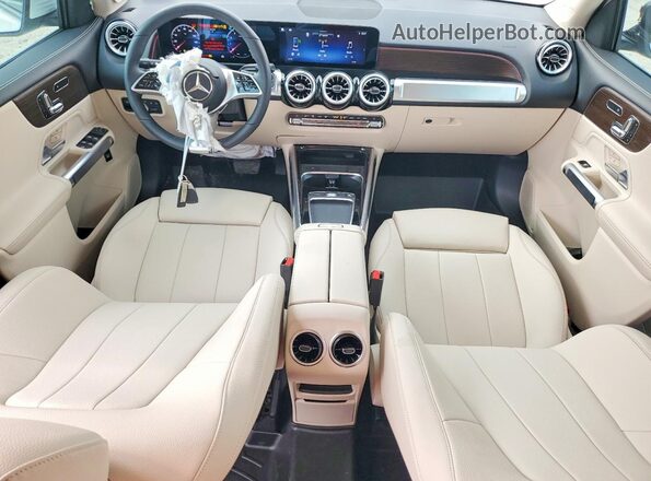 W1N4M4GB8SW402474 2025 MERCEDES-BENZ GLB-CLASS Белый Вид панели приборов
