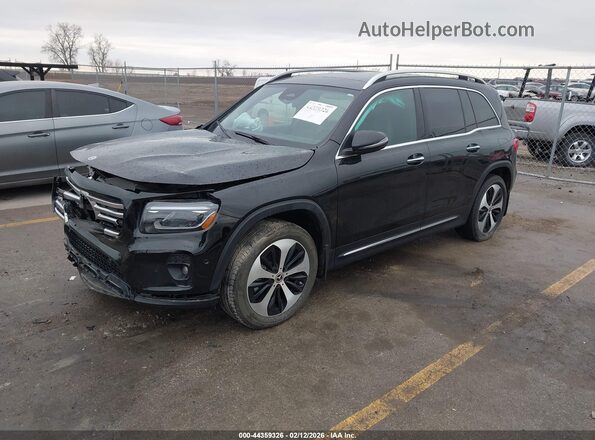 W1N4M4HB1RW358164 2024 MERCEDES-BENZ GLB-CLASS Черный Передняя левая четверть