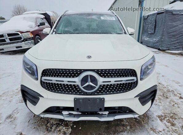 W1N4M4HB2PW328135 2023 MERCEDES-BENZ GLB-CLASS Белый Вид спереди