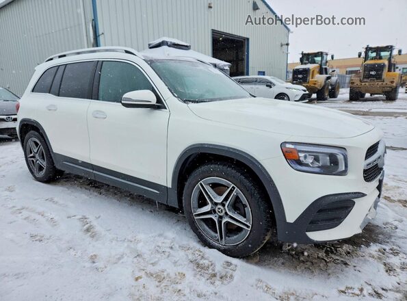 W1N4M4HB2PW328135 2023 MERCEDES-BENZ GLB-CLASS Белый Передняя правая четверть