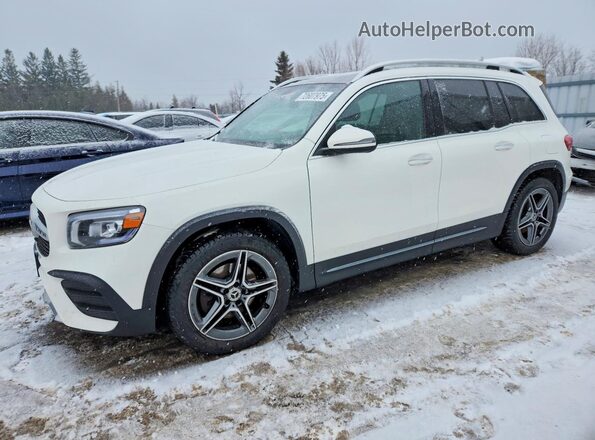 W1N4M4HB2PW328135 2023 MERCEDES-BENZ GLB-CLASS Белый Передняя левая четверть