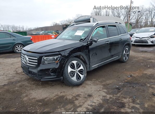 W1N4M4HB4RW352908 2024 MERCEDES-BENZ GLB-CLASS Черный Передняя левая четверть