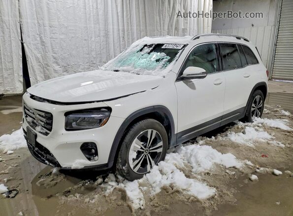 W1N4M4HB6SW411785 2025 MERCEDES-BENZ GLB-CLASS Белый Передняя левая четверть