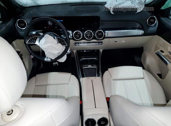W1N4M4HB6SW411785 2025 MERCEDES-BENZ GLB-CLASS Белый Вид панели приборов