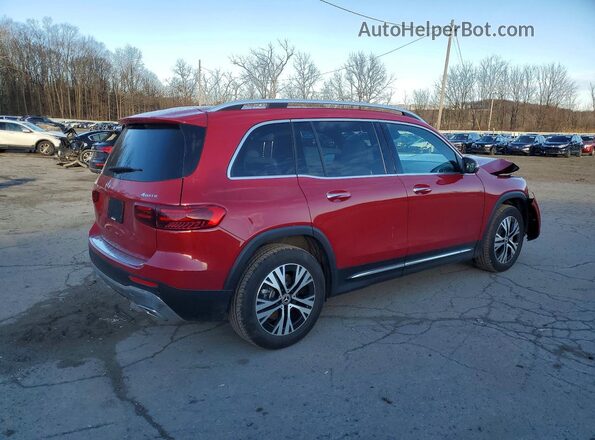 W1N4M4HB7SW436193 2025 MERCEDES-BENZ GLB-CLASS Красный Задняя правая четверть